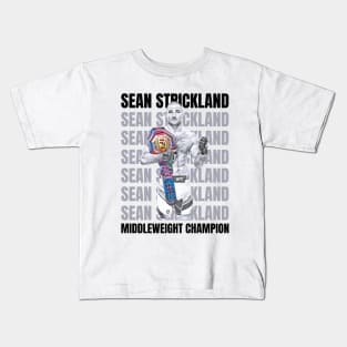 Sean Strickland New Middleweight Champion T-Shirt Kids T-Shirt